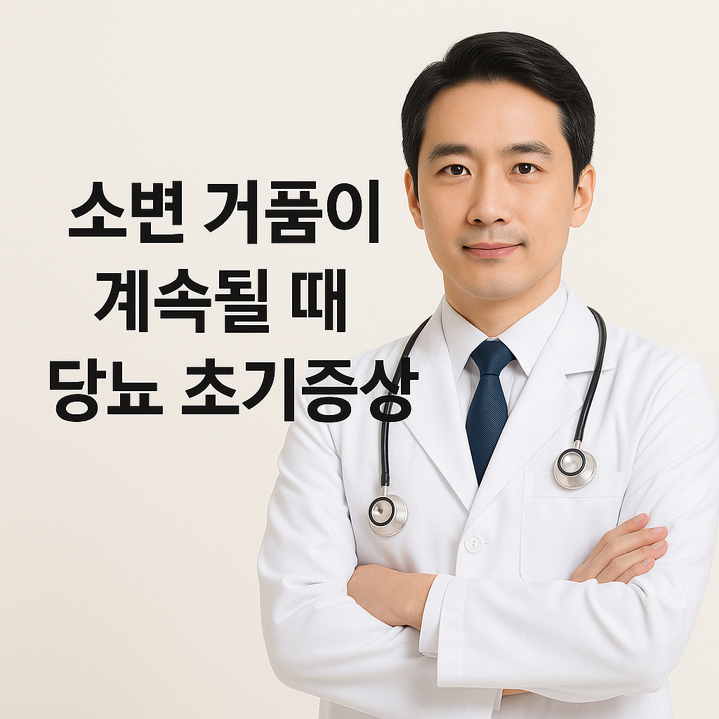 소변 거품이 계속될 때 당뇨 초기증상 구별방법과 소변거품 원인 정확하게 이해하기