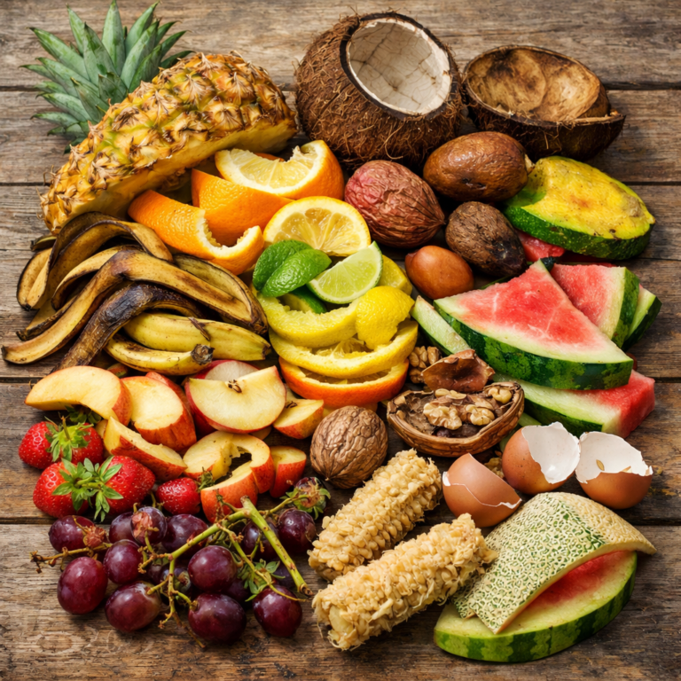 과일 껍질 음식물